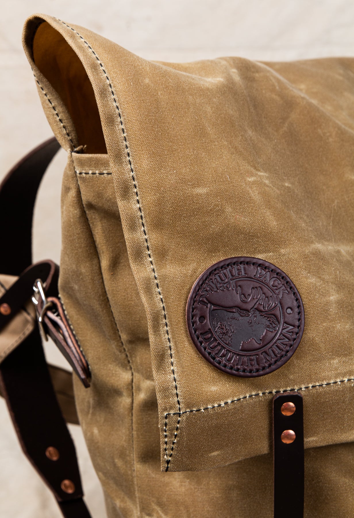 Duluth Pack #3 Original Waxed Khaki