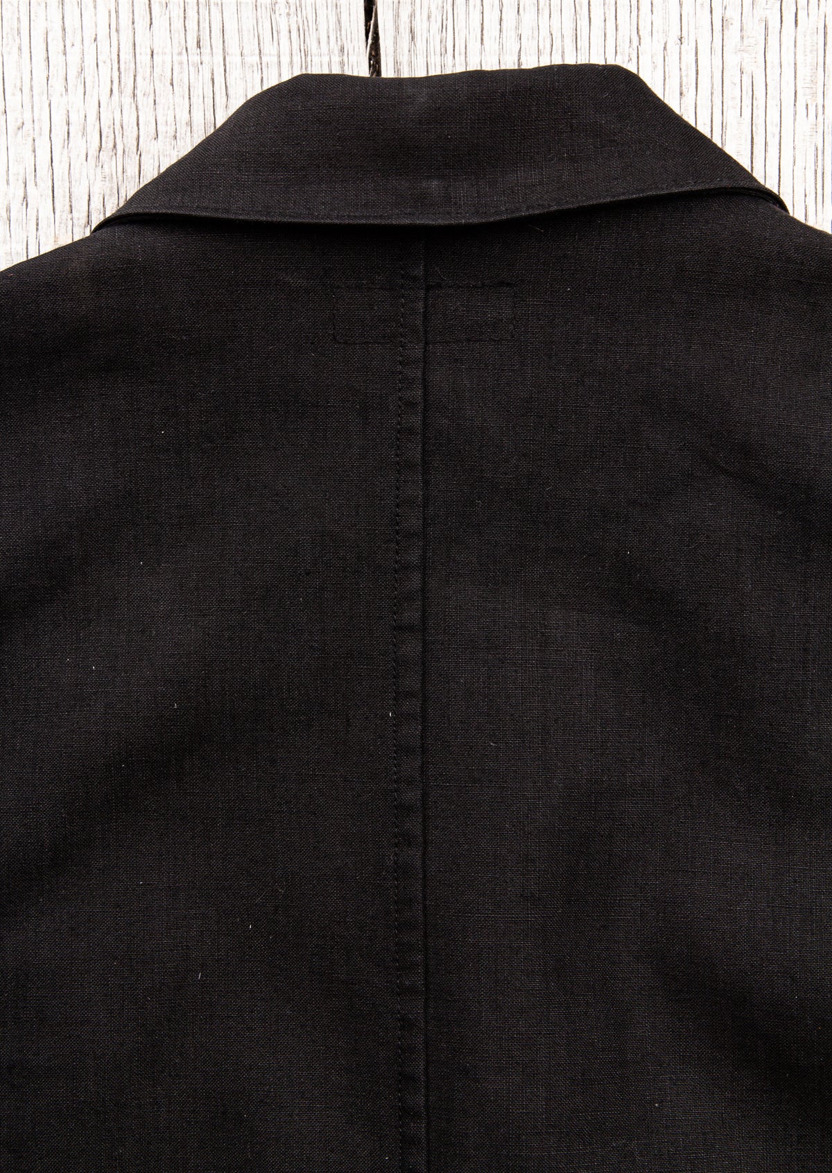 Second Hand Joe McCoy's Double Diamond Black Linen Jacket