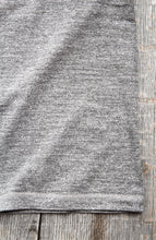Buzz Rickson's Short Sleeve Henley T-shirt Heather Grey