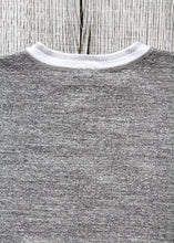 Buzz Rickson's Short Sleeve Henley T-shirt Heather Grey
