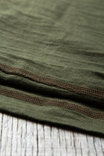 Buzz Rickson's Short Sleeve Henley T-shirt Olive