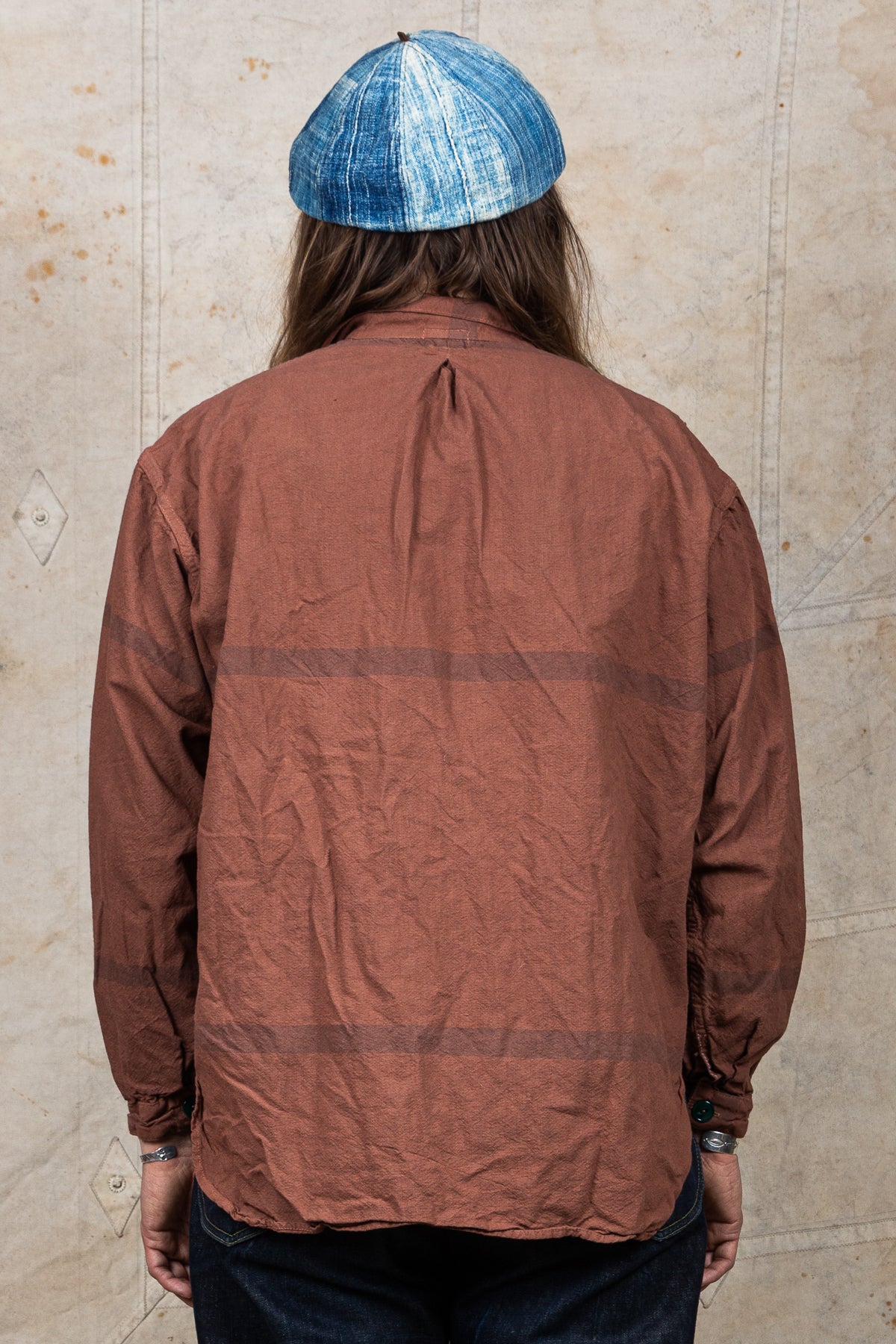 Tender Long Sleeve Wallaby Pocket Tail Shirt Wattle Dyed