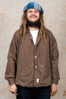 Tender Type 431 Long Sleeve Raglan Wallaby Shirt Walnut Dyed Wave Calico