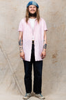 Tender Weaver's Stock Short Sleeved Tail Shirt Mint Bengal Stripe