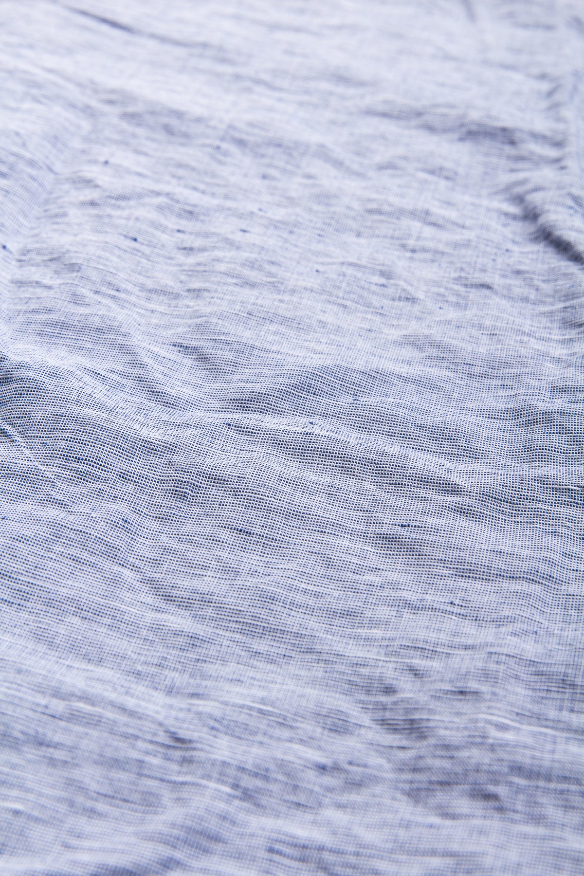 Tender Weaver's Stock Short Sleeved Tail Shirt Blue Hatch