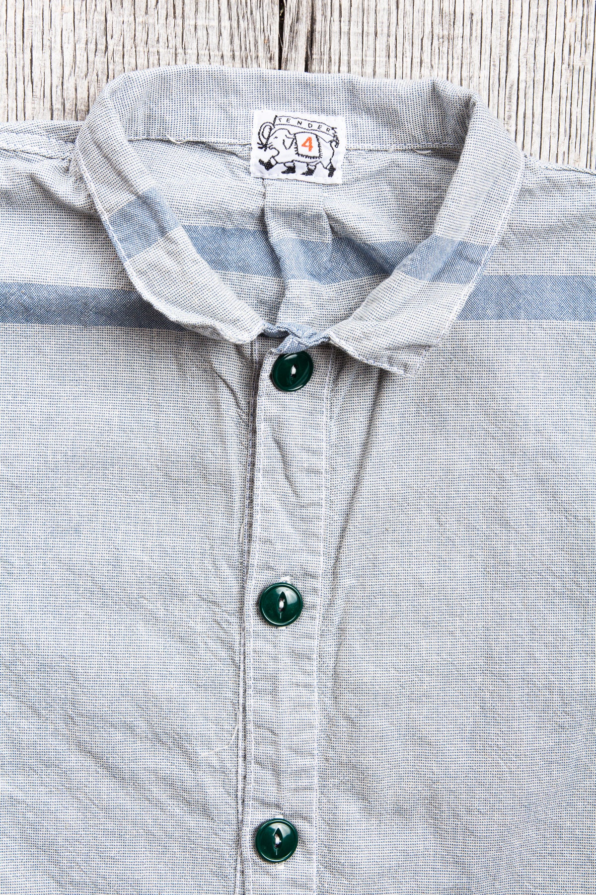 Tender Long Sleeve Wallaby Pocket Tail Shirt Rinsed Laundry Bag Cloth