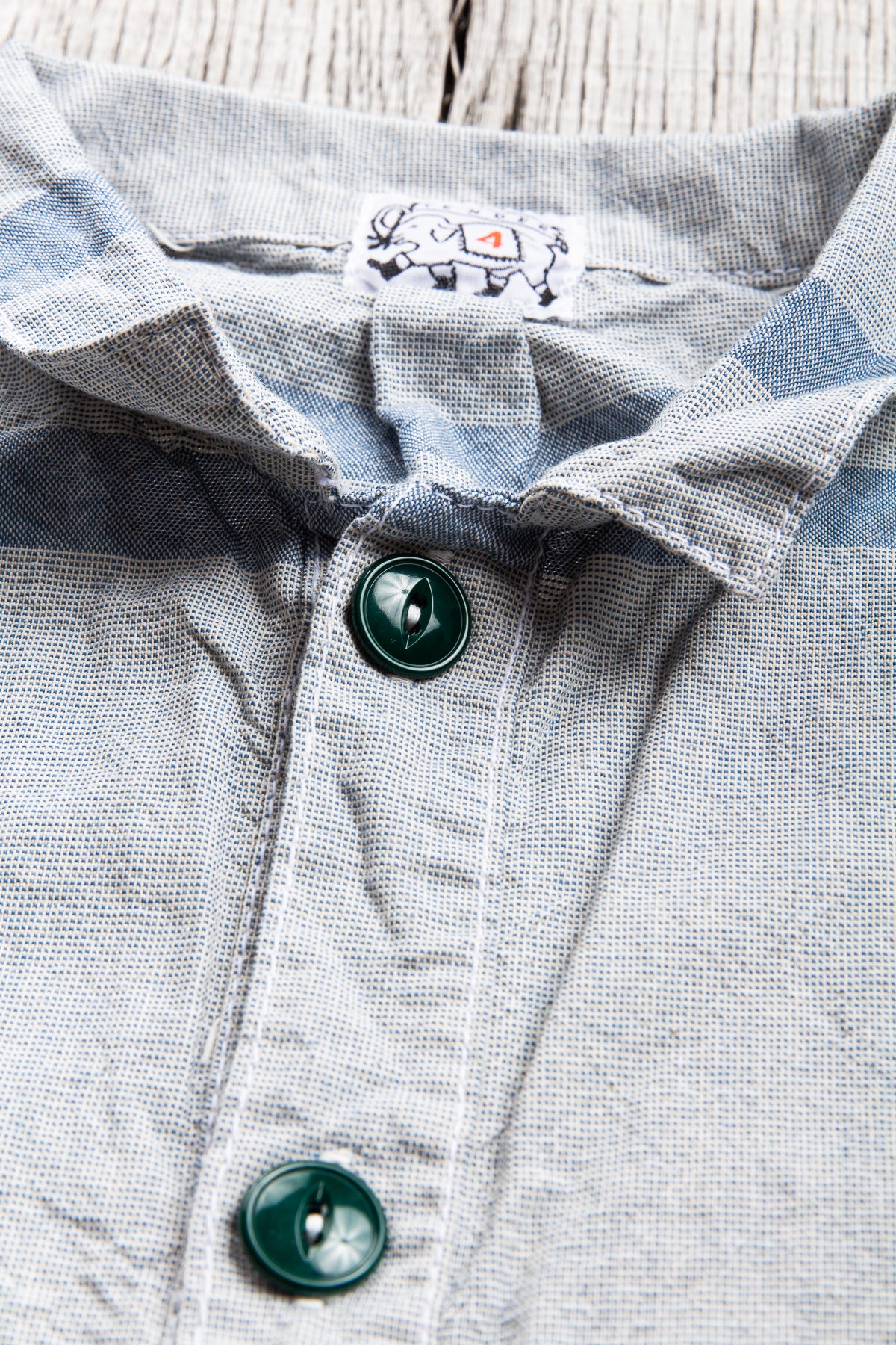 Tender Long Sleeve Wallaby Pocket Tail Shirt Rinsed Laundry Bag Cloth