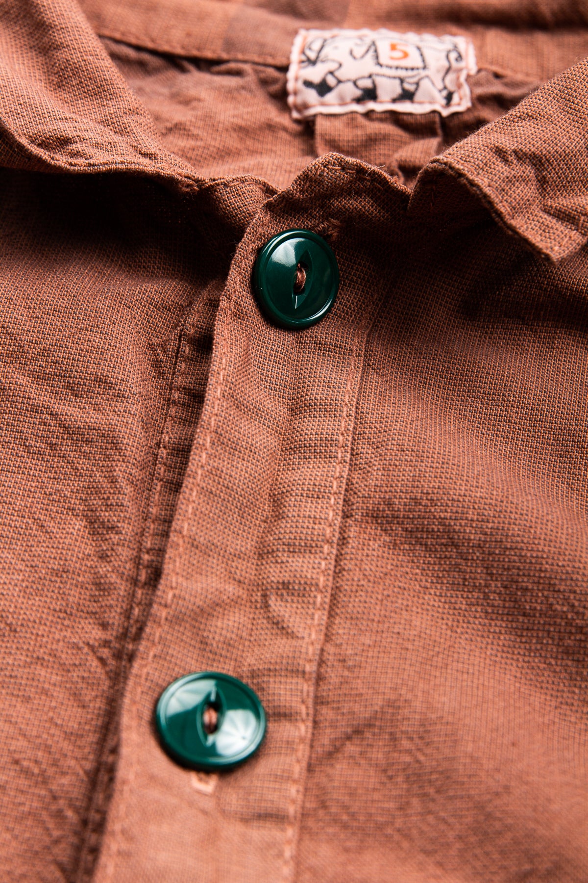 Tender Long Sleeve Wallaby Pocket Tail Shirt Wattle Dyed