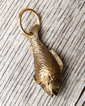 Tender Lost Wax Cast Brass Fish Whistle
