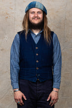 Second Hand Mister Freedom Gilet Métisse Indigo Dyed Waistcoat