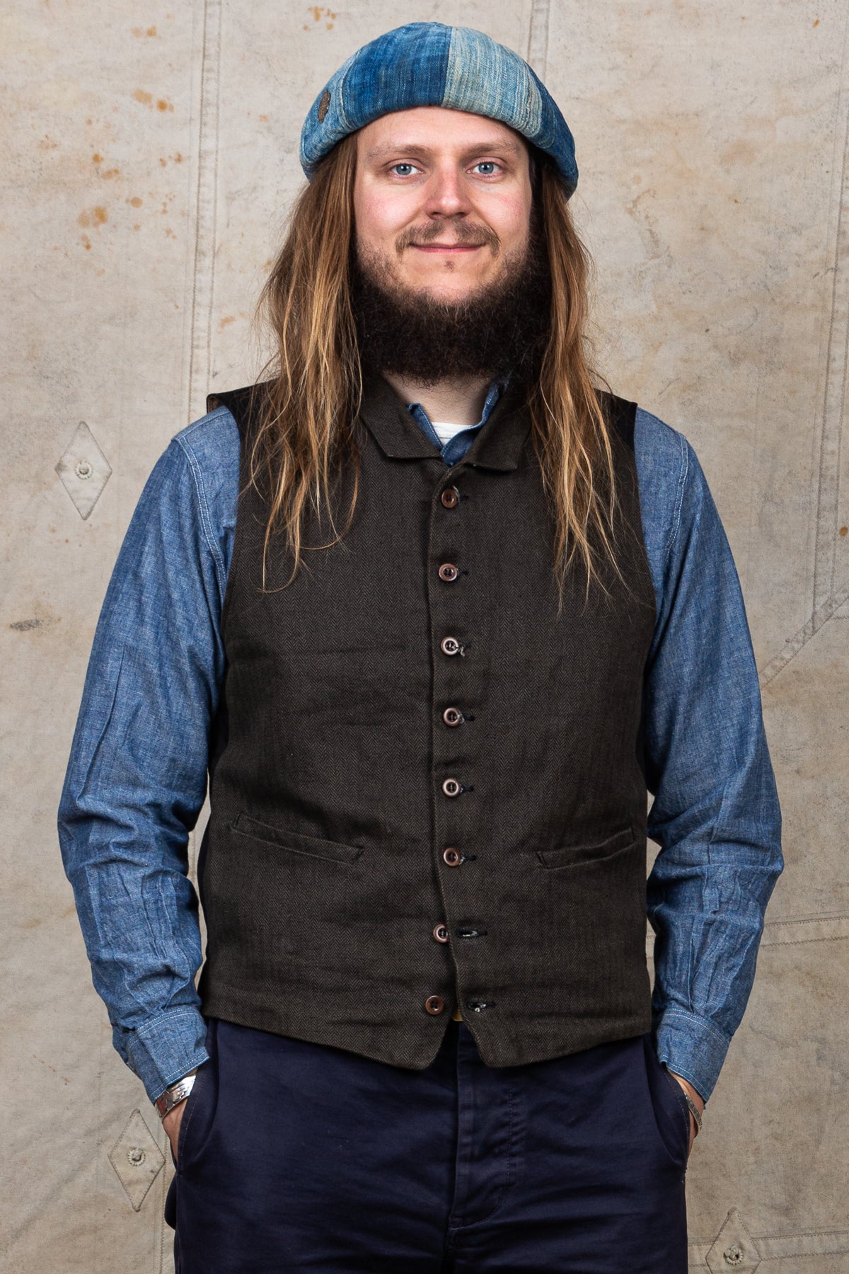 Second Hand Mister Freedom Faro Waistcoat HBT