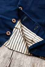 Second Hand Mister Freedom Gilet Métisse Indigo Dyed Waistcoat