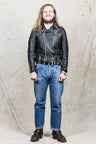 Vintage Lewis Leathers Lightning Jacket with Fringes
