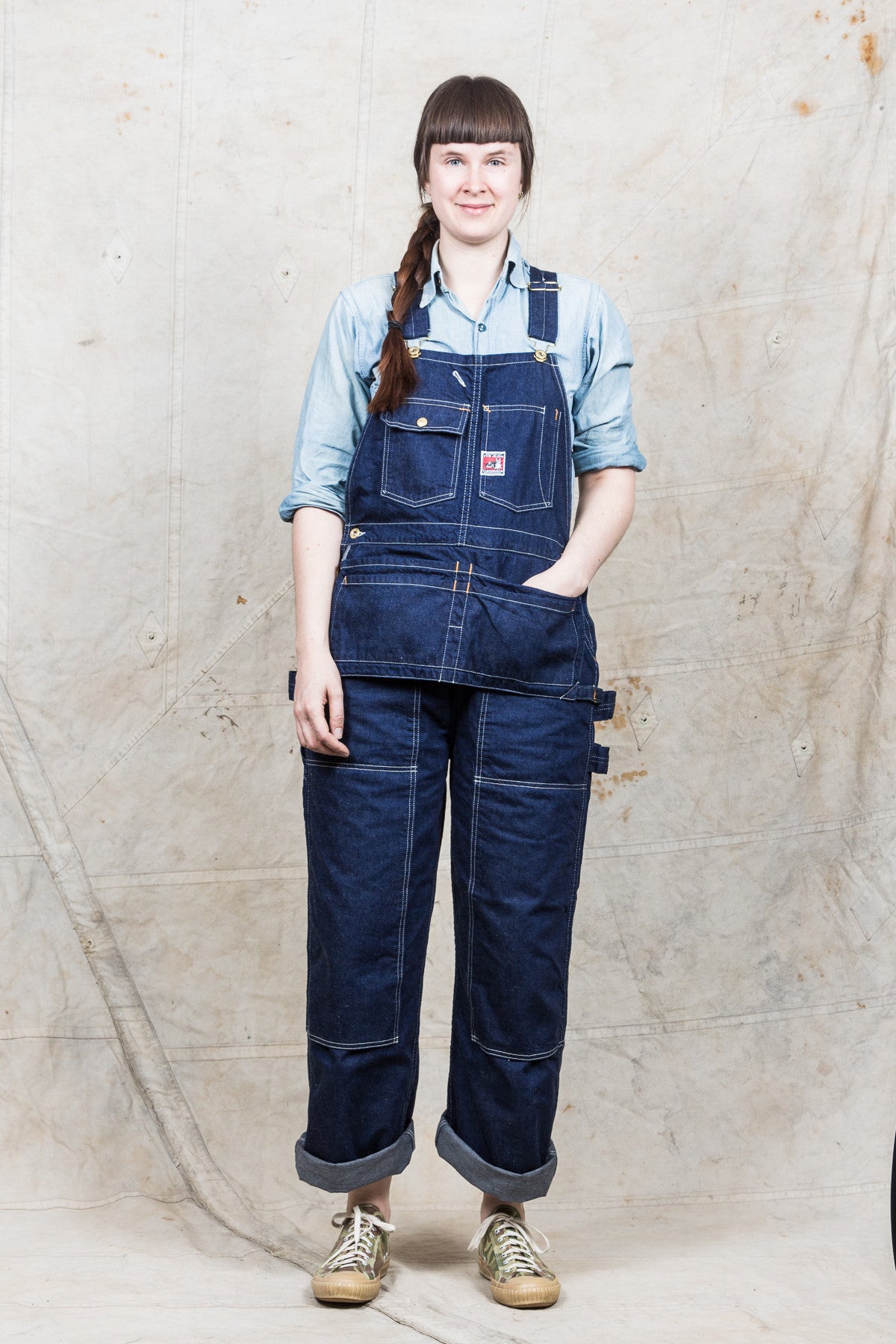 TCB Handyman Overall Indigo