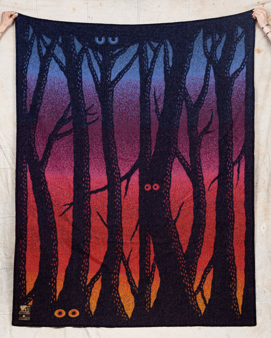Indigofera x Second Sunrise Trees Blanket