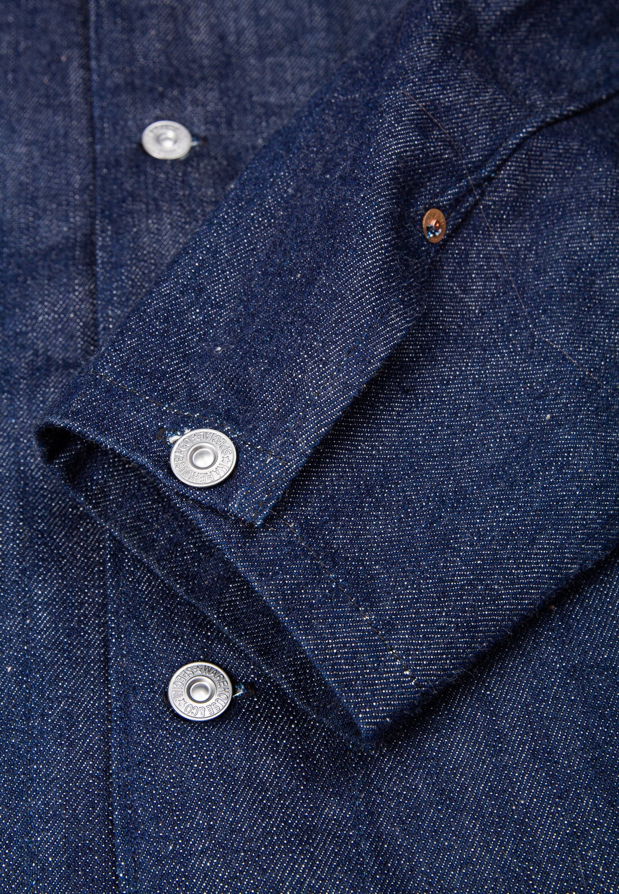 Warehouse & Co Tailor Style Denim Jacket Lot 2161 One Wash