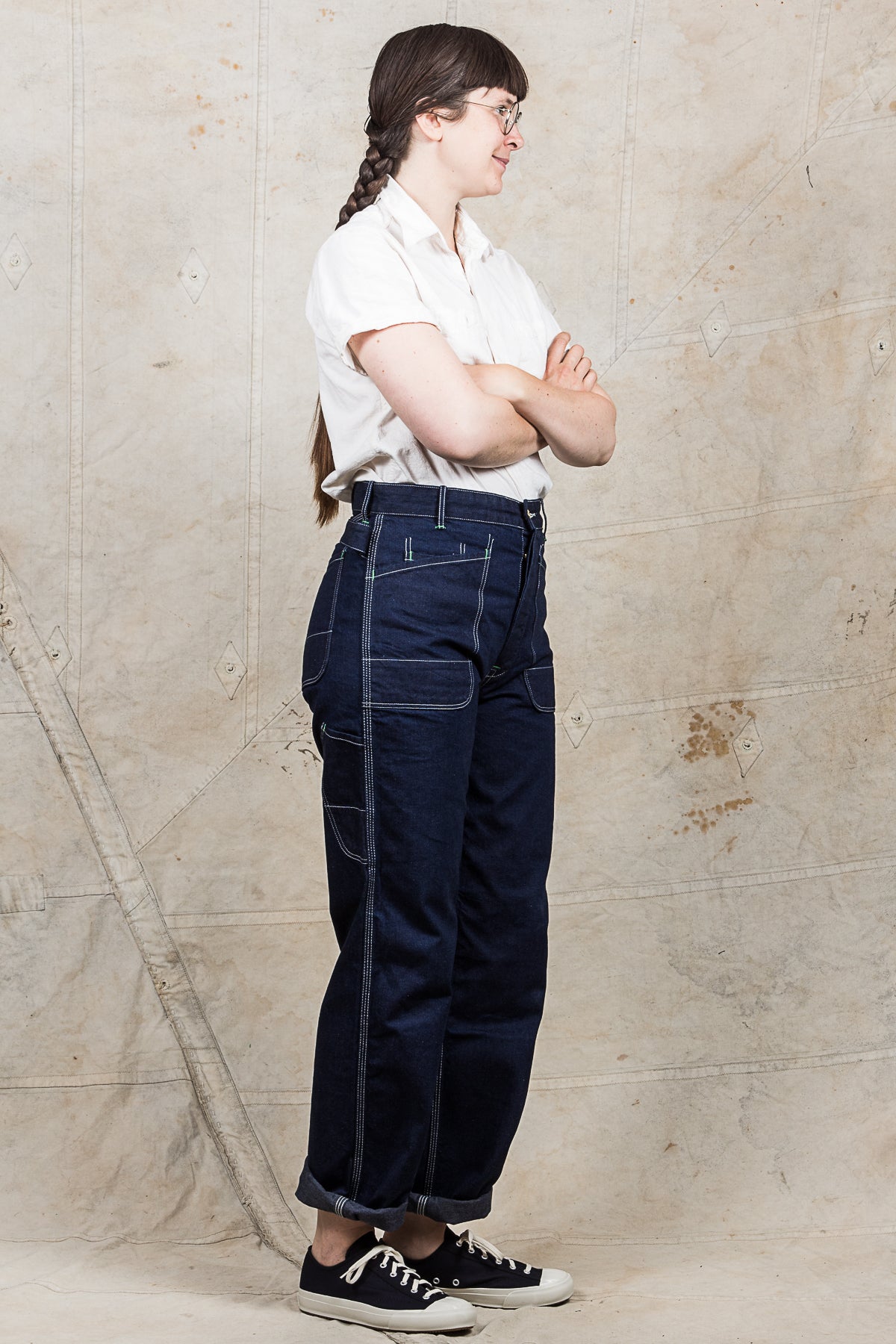 パンツ TCB jeans \"Tabby's Overall\" size40 TCB Jeans Tabby's Overall