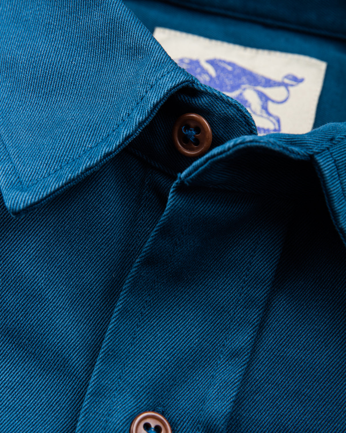 Indigofera Alamo Shirt Poseidon