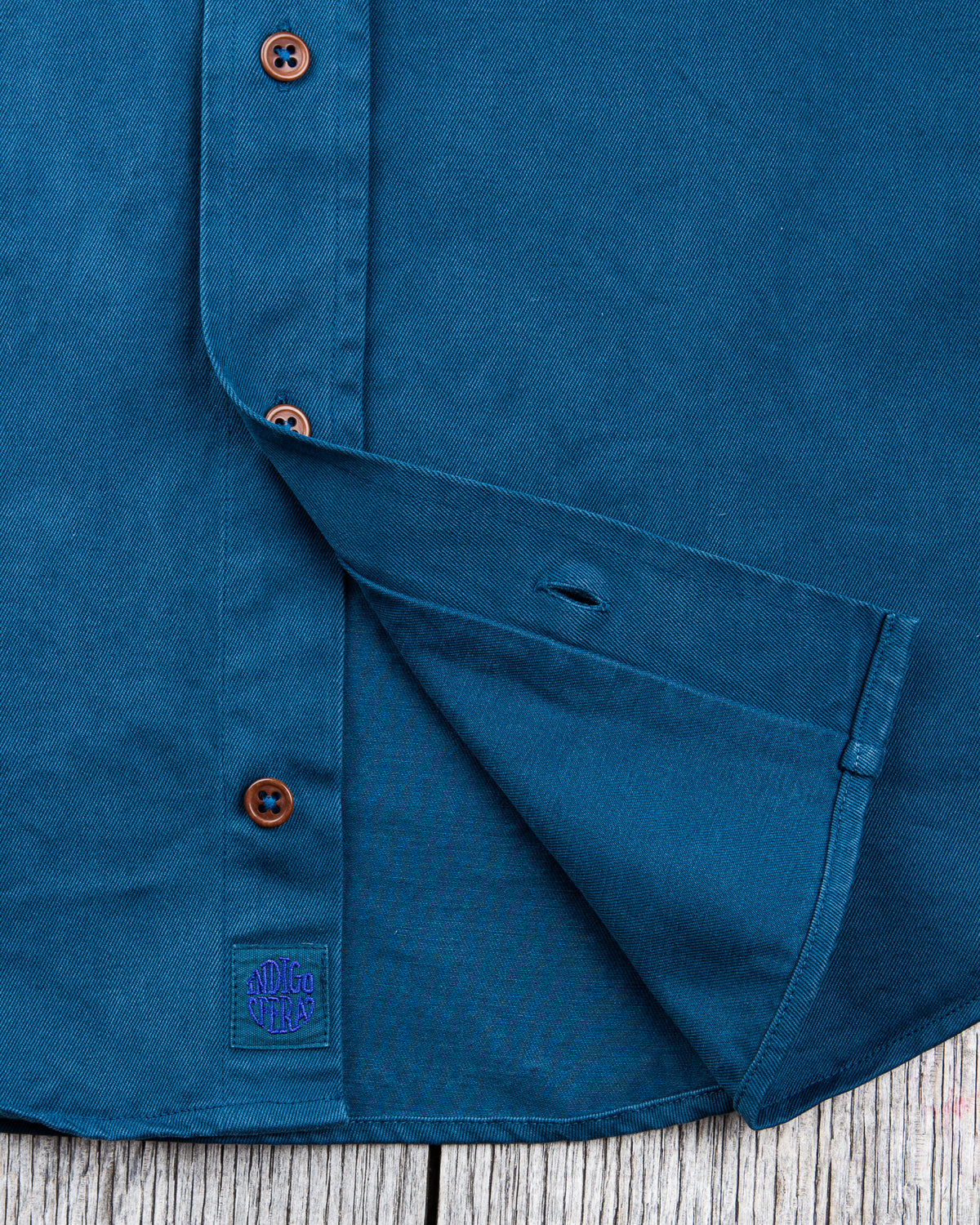Indigofera Alamo Shirt Poseidon