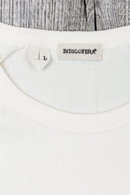 Indigofera Harvey Rib T-Shirt Cocatoo White