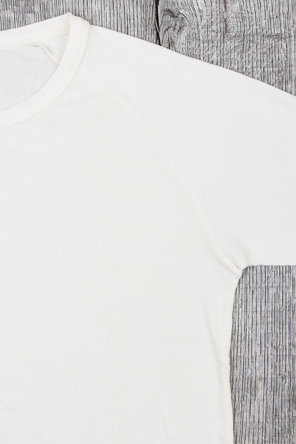 Indigofera Harvey Rib T-Shirt Cocatoo White