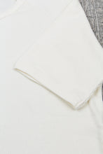 Indigofera Harvey Rib T-Shirt Cocatoo White