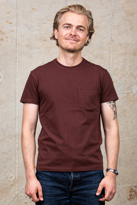 Indigofera Wilson Pocket T-Shirt Sassafras Red
