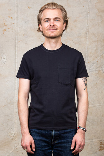 Indigofera Wilson Pocket T-Shirt Marshall Black