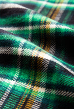 Indigofera Bryson Flannel Check Shirt Black/Green/Yellow