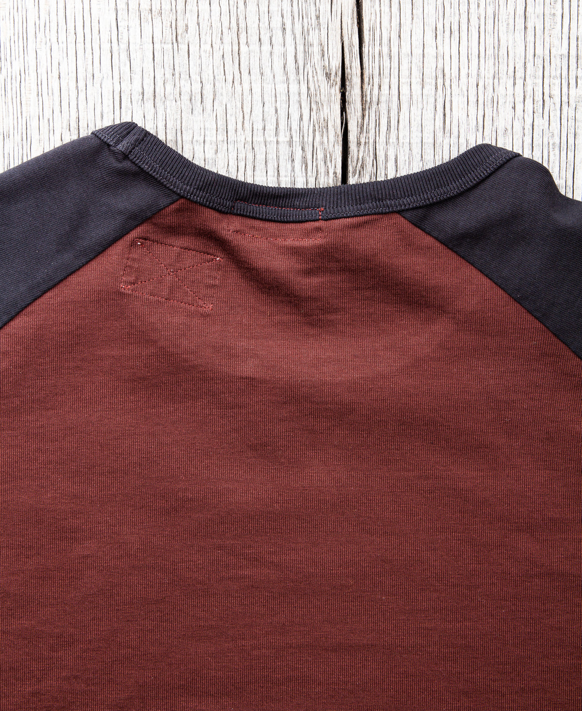 Indigofera Leon Raglan Sweater Sassafras Red / Marshall Black