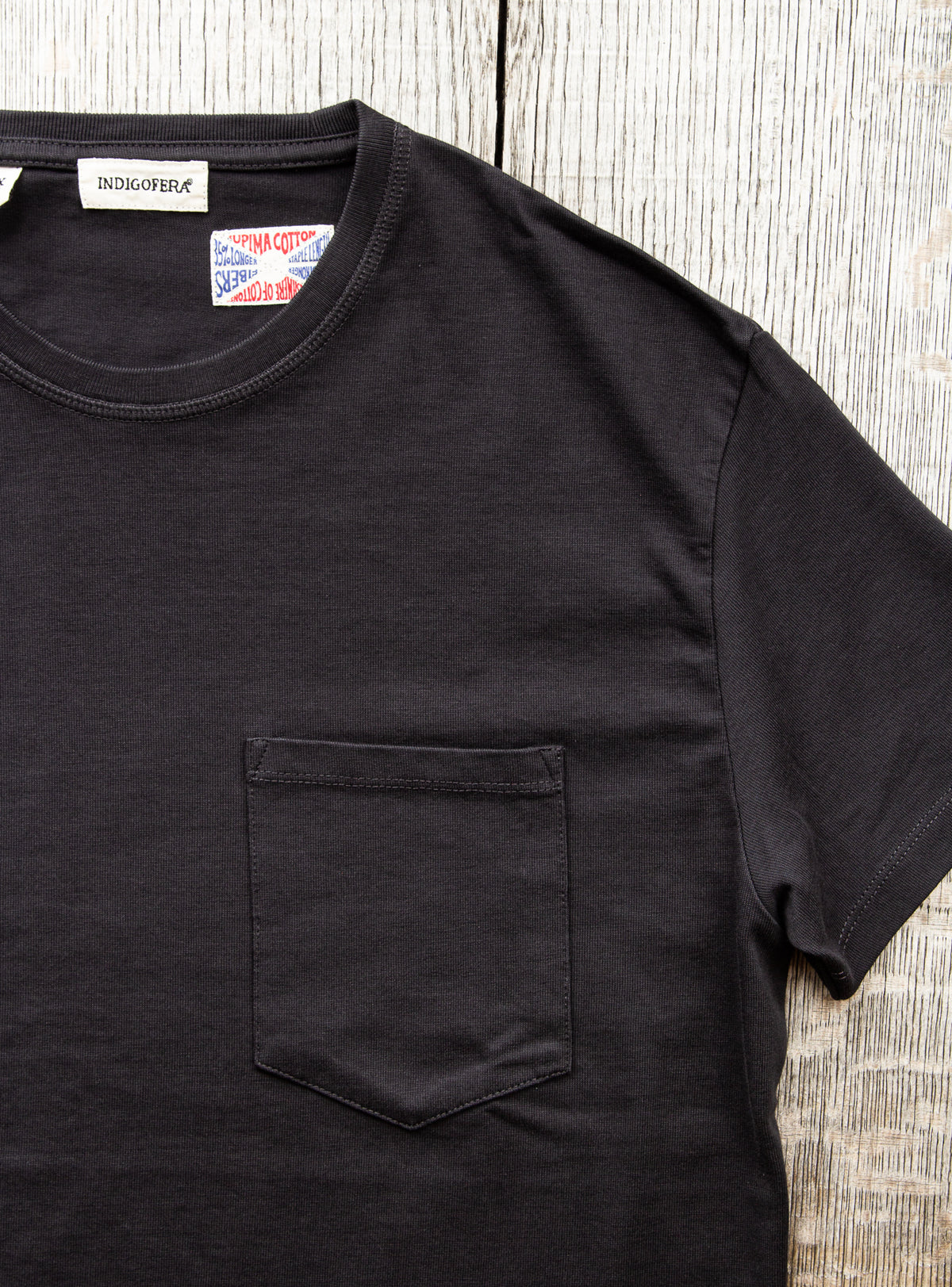 Indigofera Wilson Pocket T-Shirt Marshall Black