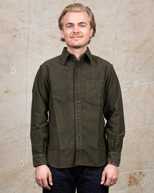 Sugar Cane & Co Lot No. HD28768 Headlight Moleskin Work Shirt