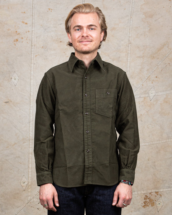 Sugar Cane & Co Lot No. HD28768 Headlight Moleskin Work Shirt