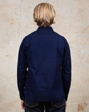 Sugar Cane & Co Fiction Romance 6oz. Indigo Chambray Work Shirt