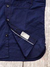 Sugar Cane & Co Fiction Romance 6oz. Indigo Chambray Work Shirt