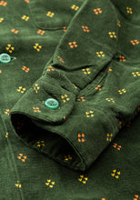 Sugar Cane  Style Eyes Corduroy Geometric Pattern Shirt
