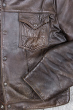 Original Vintage Levi's Shorthorn Big E Lined Leather Jacket