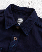 Momotaro Indigo HBT Work Shirt