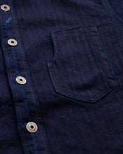 Momotaro Indigo HBT Work Shirt