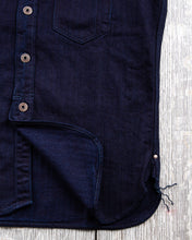 Momotaro Indigo HBT Work Shirt