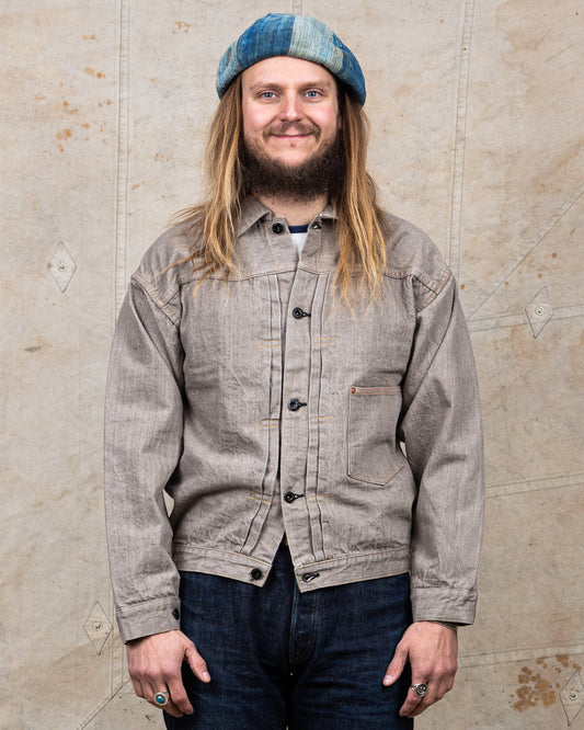 TCB Jeans Viktor’s Voice Logwood Brown Denim Blouse