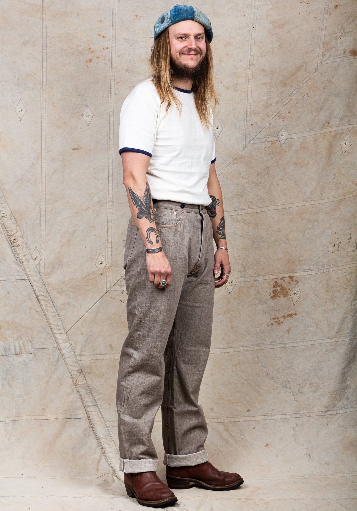 TCB Jeans Viktor’s Voice Logwood Brown Denim Jeans