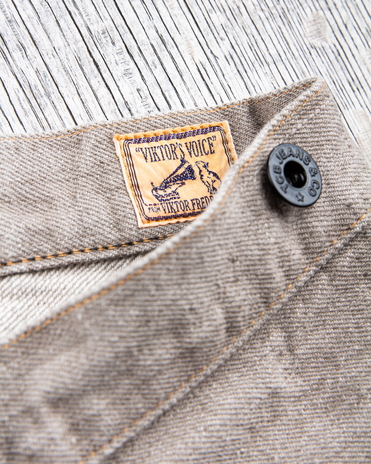 TCB Jeans Viktor’s Voice Logwood Brown Denim Jeans