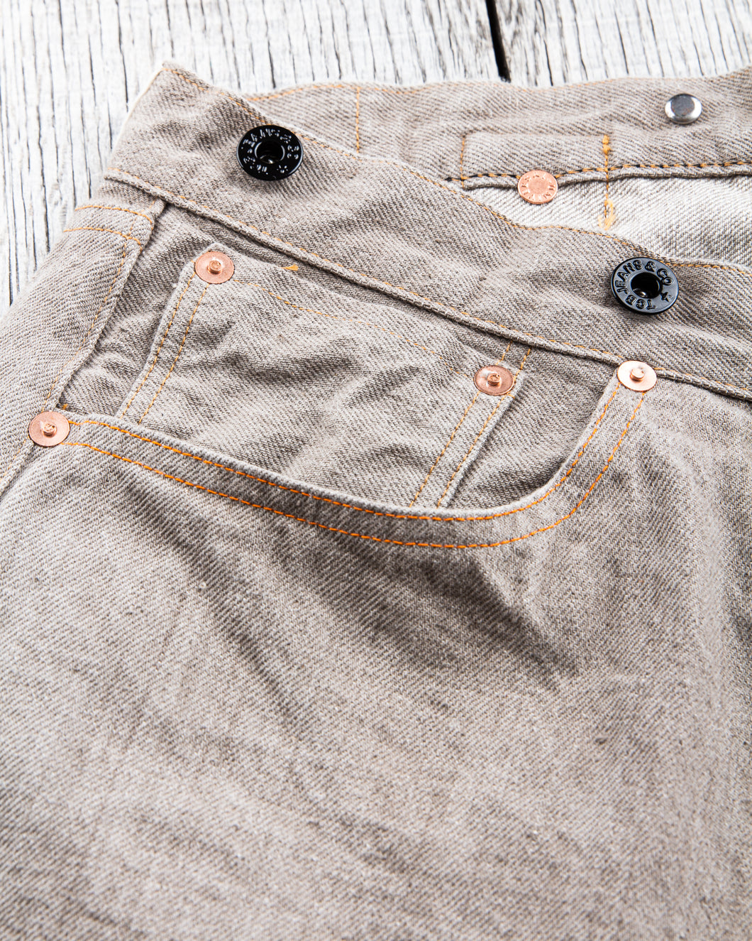 TCB Jeans Viktor's Voice Logwood Brown Denim Jeans – Second Sunrise