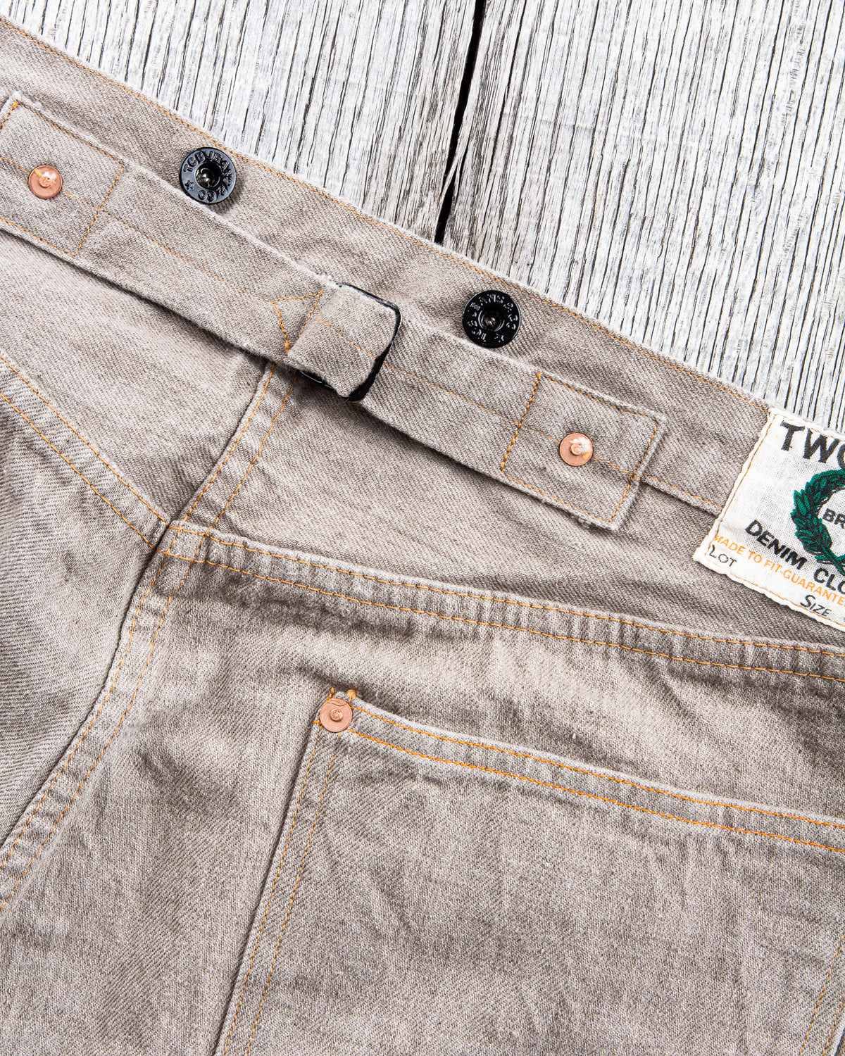 TCB Jeans Viktor’s Voice Logwood Brown Denim Jeans
