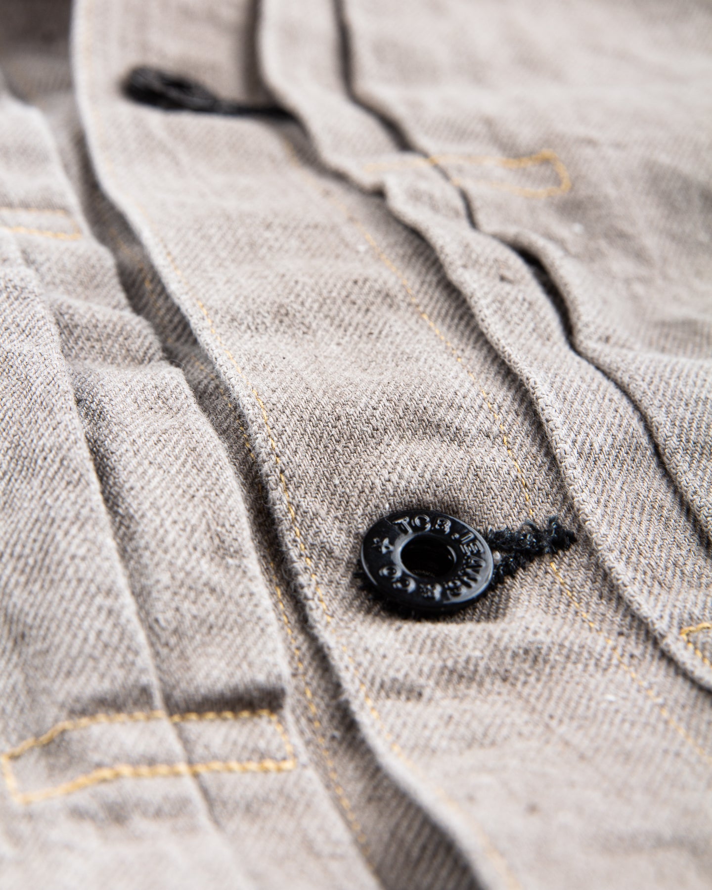 TCB Jeans Viktor’s Voice Logwood Brown Denim Blouse