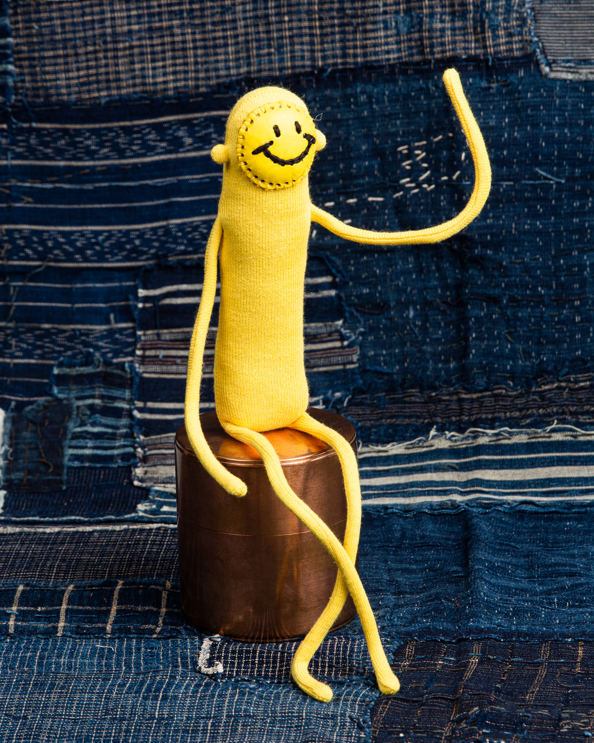  Putpet Tall Smile Wire Doll Yellow