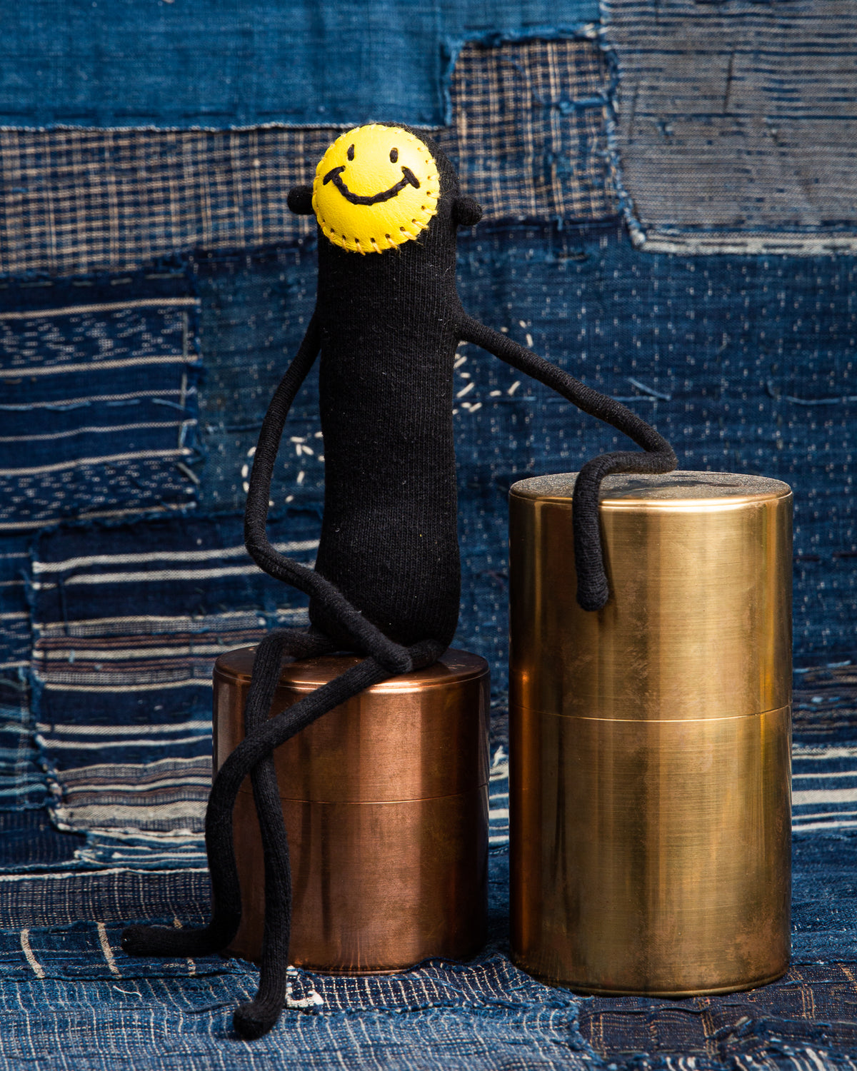 Putpet Tall Smile Wire Doll Black