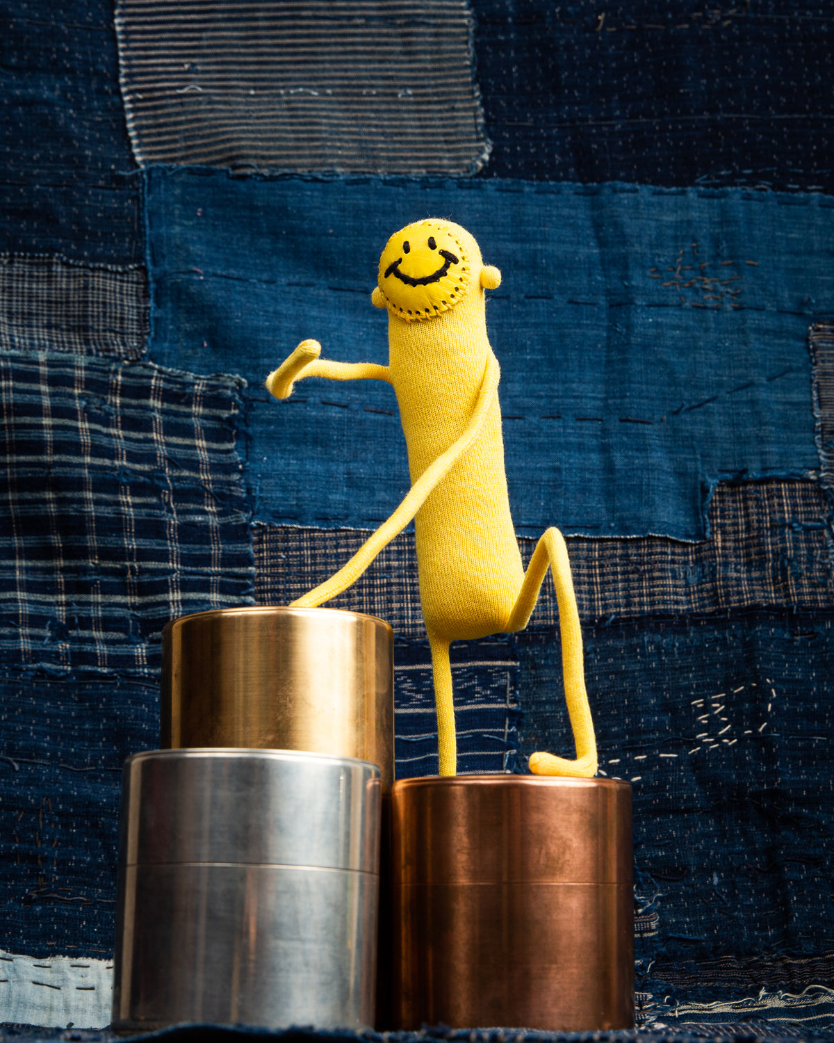  Putpet Tall Smile Wire Doll Yellow