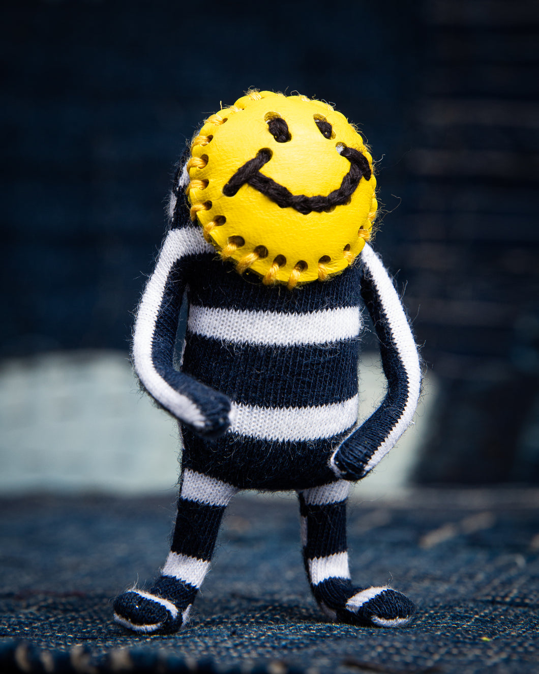 Putpet Mini-smile Badge Bold Stripe